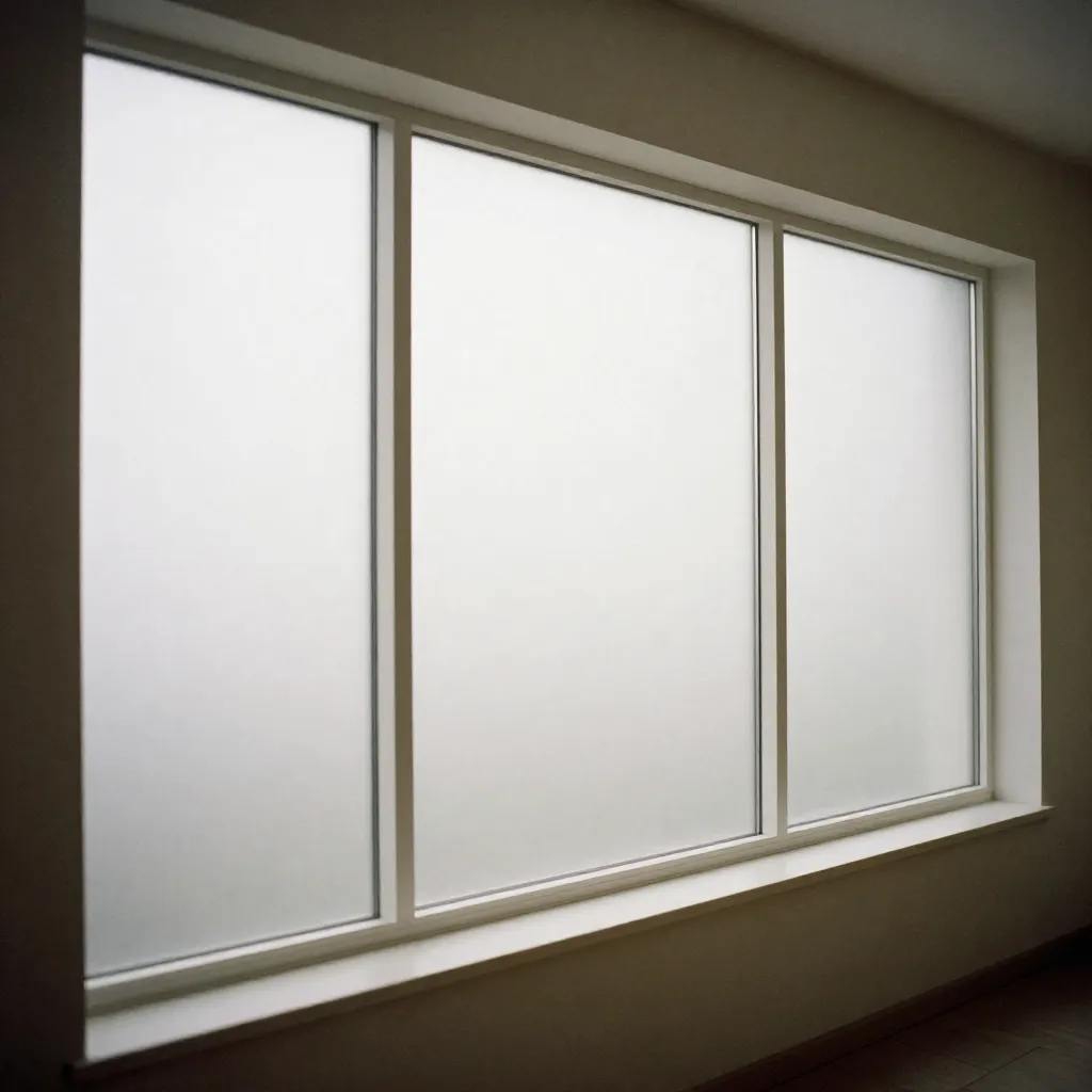 Contemporary living room window installation